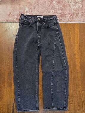 Abercrombie &Fitch The Barrel Jean - Mid Rise